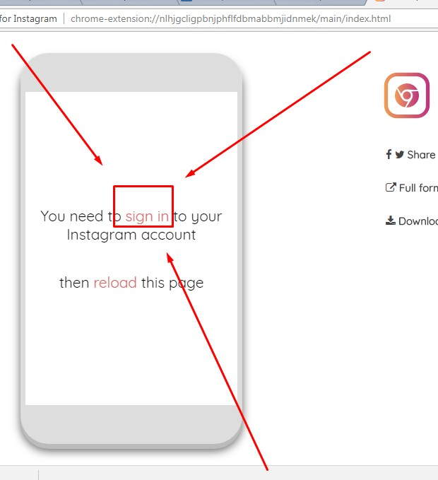 cara upload foto dan video di instagram Pakai Ekstensi Desktop for Instagram