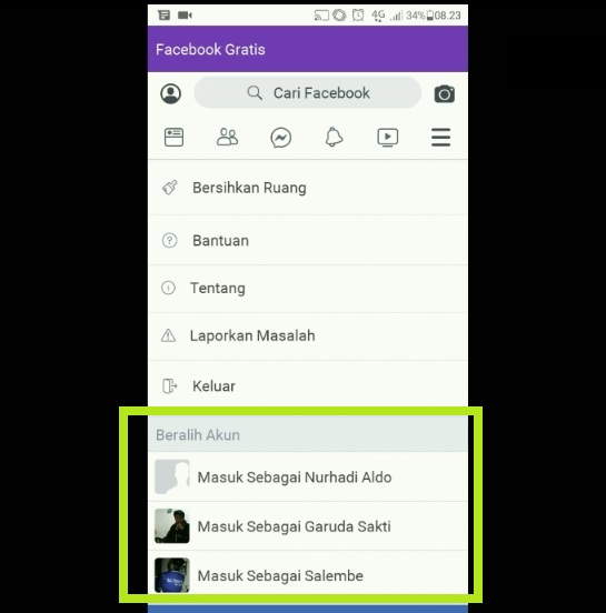 bagaimana membuat facebook bahasa indonesia