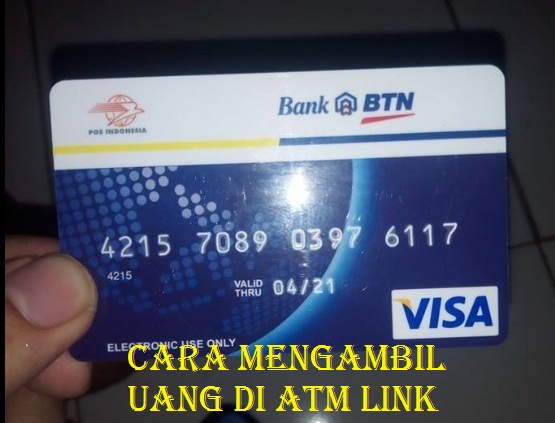 Cara Mengambil Uang di ATM LINK
