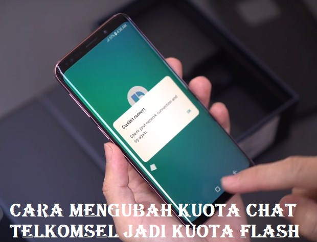 Cara Mengubah Kuota Chat Telkomsel Jadi Kuota Flash