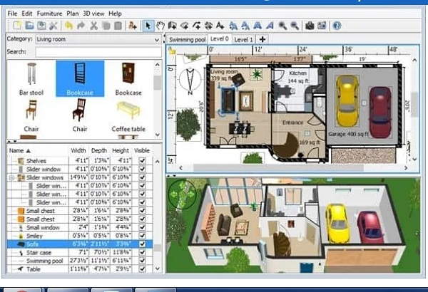 software desain rumah pc 3d