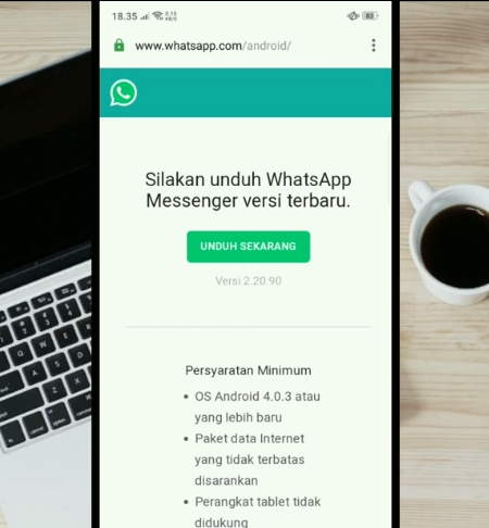 cara memperbarui whatsapp yang kadaluarsa 2022