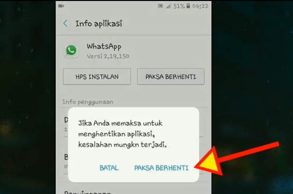 cara mudah menghapus pesan whatsapp yang telah lama