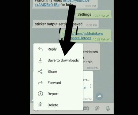 transfer stiker dari telegram ke whatsapp