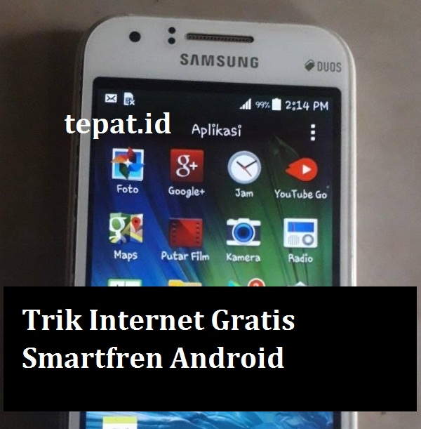 trik internet gratis smartfren android